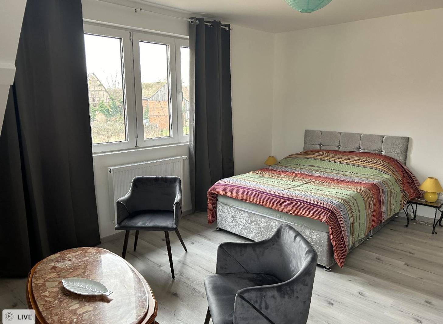 Aux Cigogneaux Appartement Guémar Buitenkant foto
